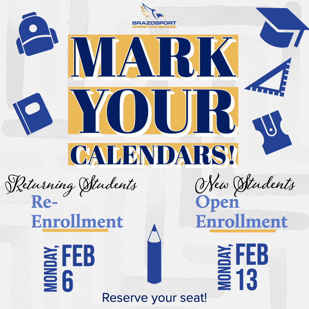 Mark Your Calendars! Applications for the next school year (2023-24) begin Monday, February 6. Reserve your seat!